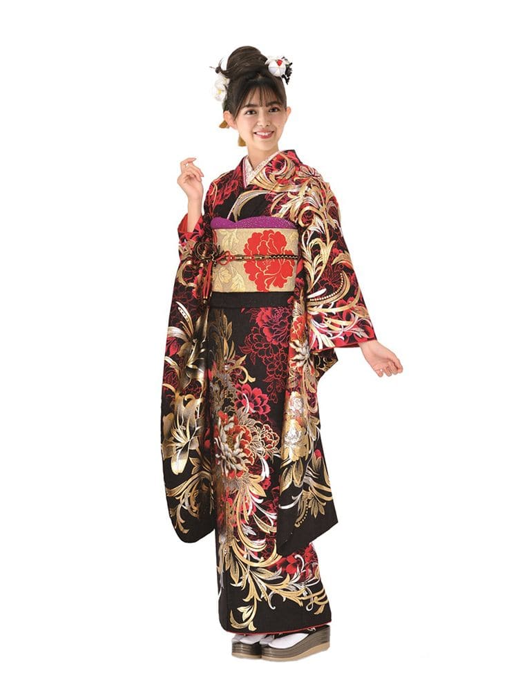 振袖 おでかけ用振袖・正絹